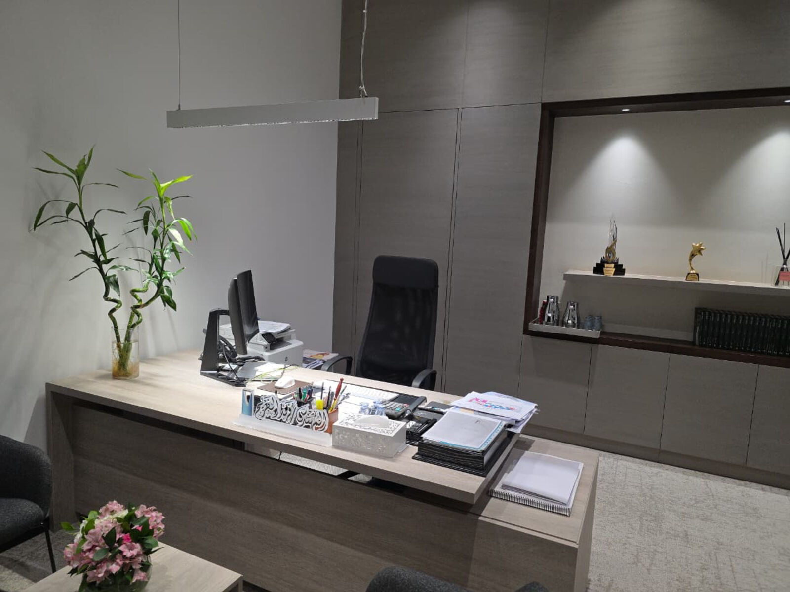 Office fit-out delivered by Horizon Delta in Riyadh