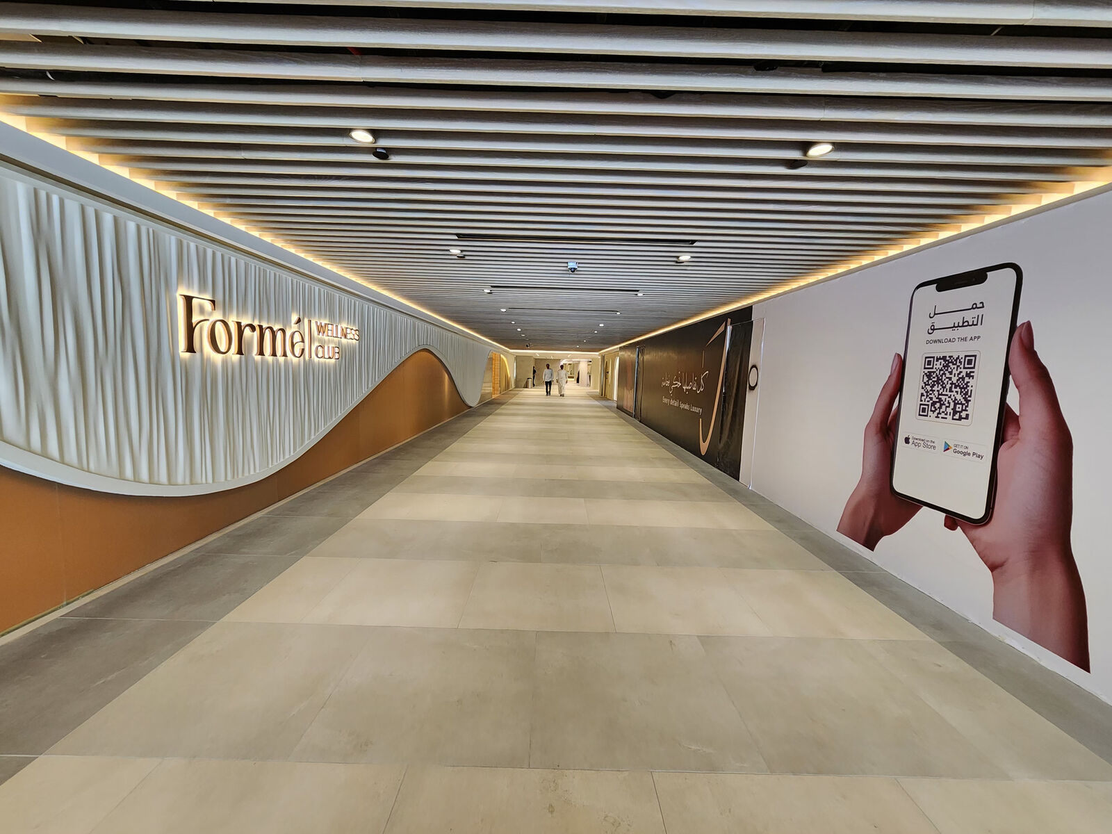 Kingdom Mall lifestyle floor renovation corridor